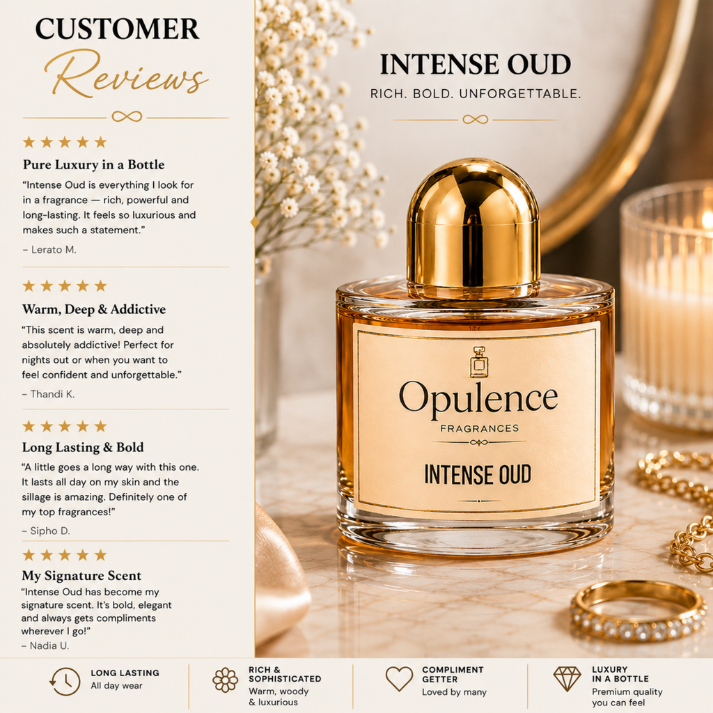 Inspired by Gucci Oud Intense perfume