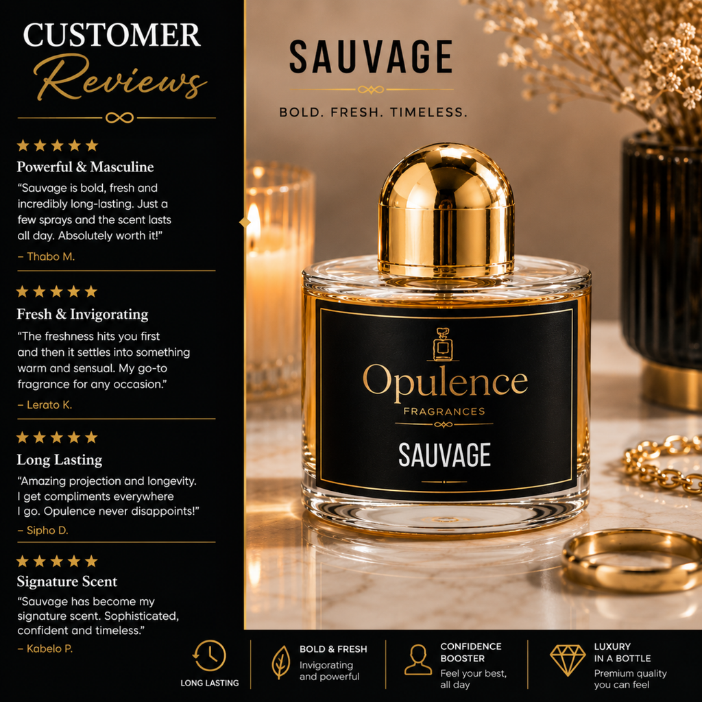 Inspired by Sauvage Dior perfume for men