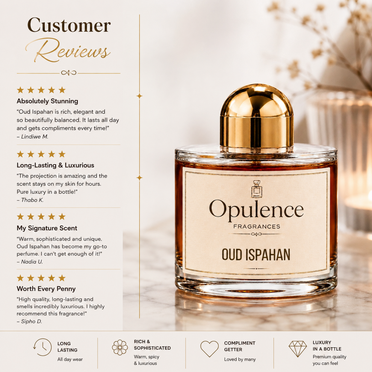 Inspired by Dior Oud Ispahan Perfume